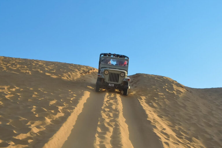 Jeep Safari in Osian